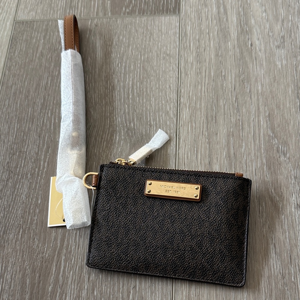 Michael Kors Logo Jet Set Small Coin Purse